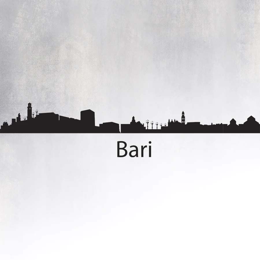 Wall Sticker Silhouette Of Bari