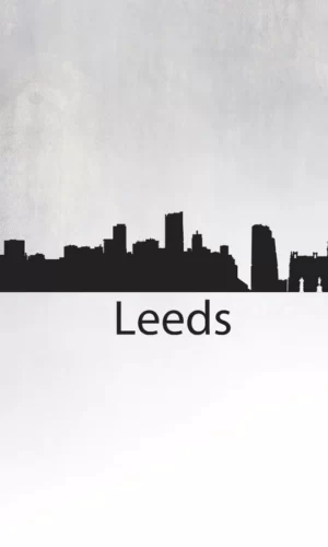 Wall Sticker Silhouette Of Leeds