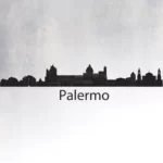 Wall Sticker Silhouette Of Palermo
