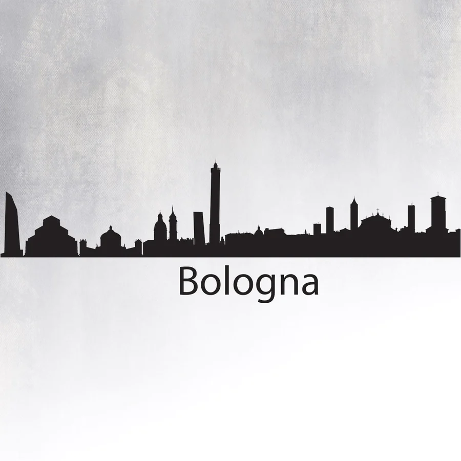 Wall Sticker Silhousette Of Bologna