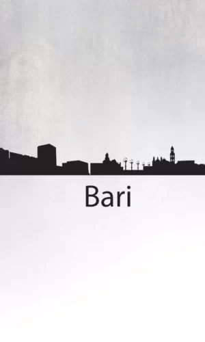 Wall Sticker Silhouette Of Bari