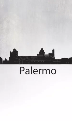 Wall Sticker Silhouette Of Palermo