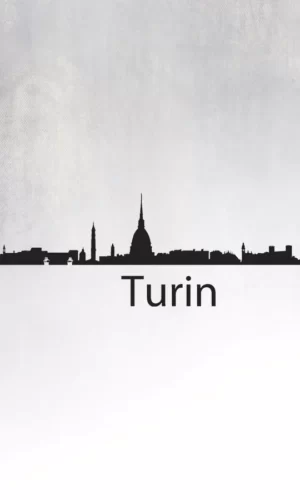 Wall Sticker Silhouette Of Turin