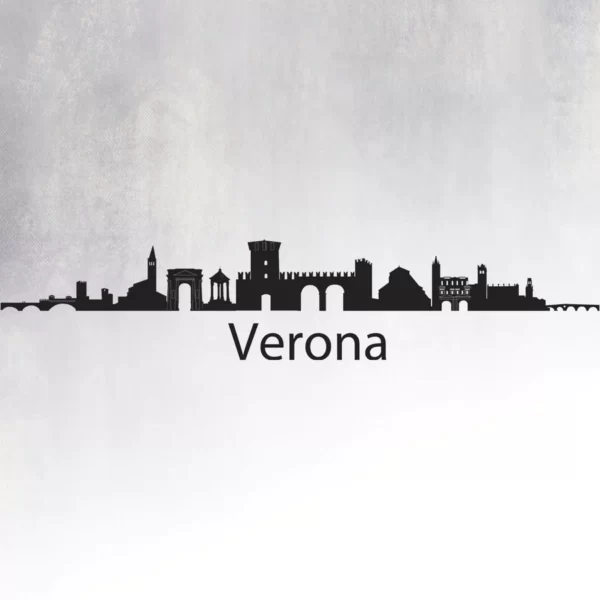 Wall Sticker Silhouette Of Verona